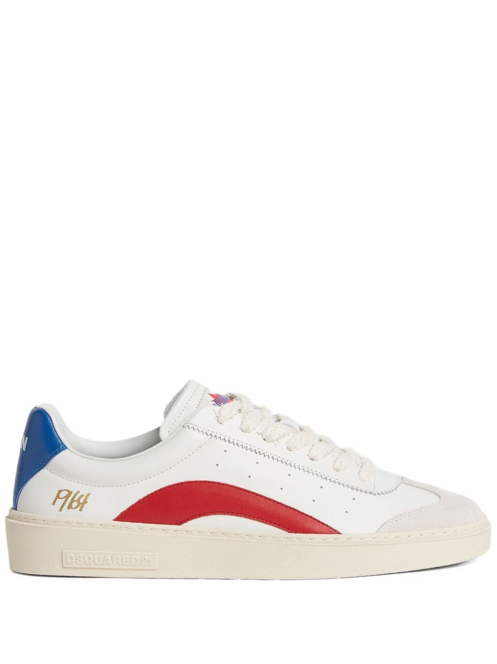 Dsquared2 Leather Sneakers - Dsquared2 - Modalova