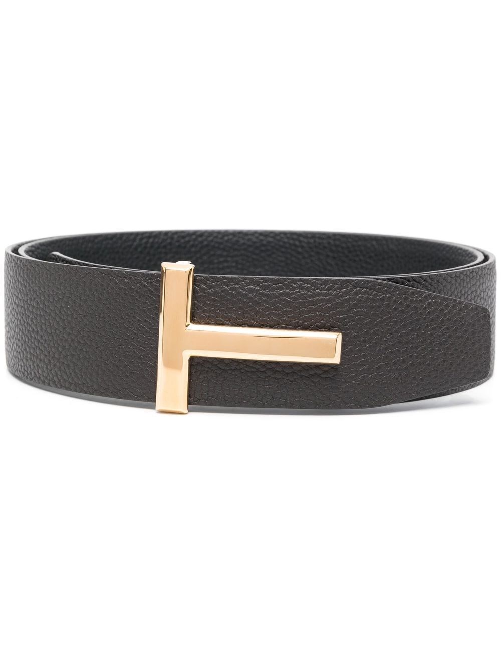 Soft Grain Leather Reversible T Belt 40 Mm - Tom Ford - Modalova