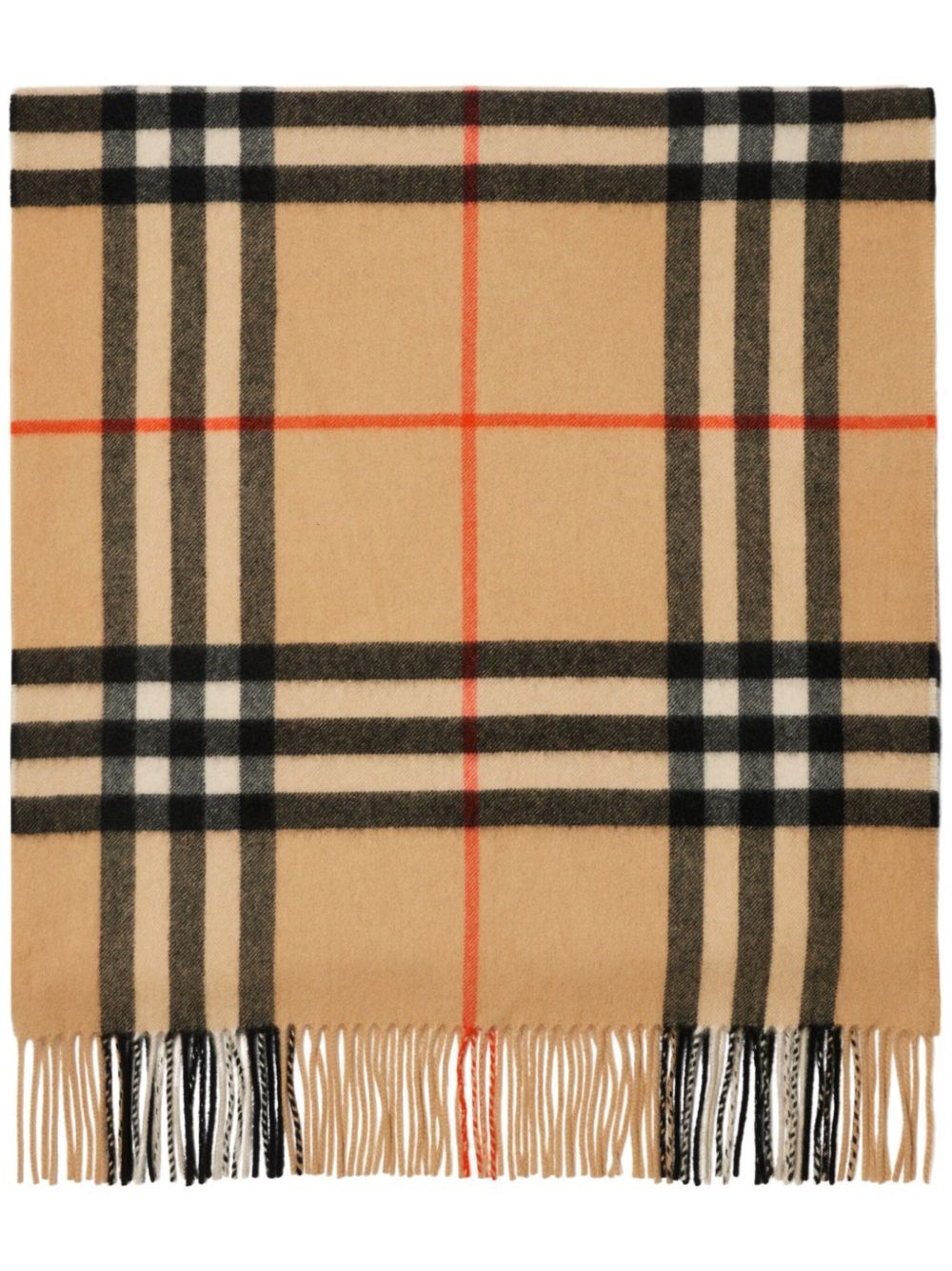 Burberry Check Print Scarf - Burberry - Modalova