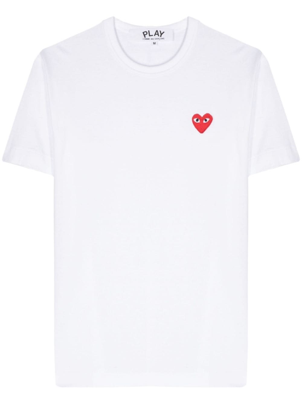 Comme Des Garçons Play Logo Cotton T-shirt