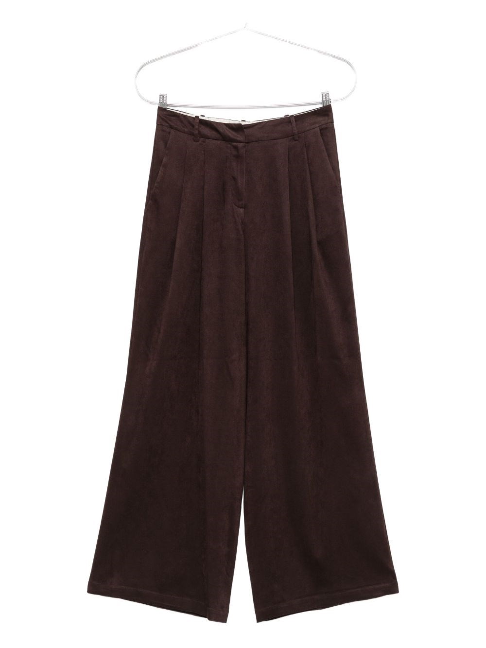 Alysi Brown Clothing Trousers In Brown