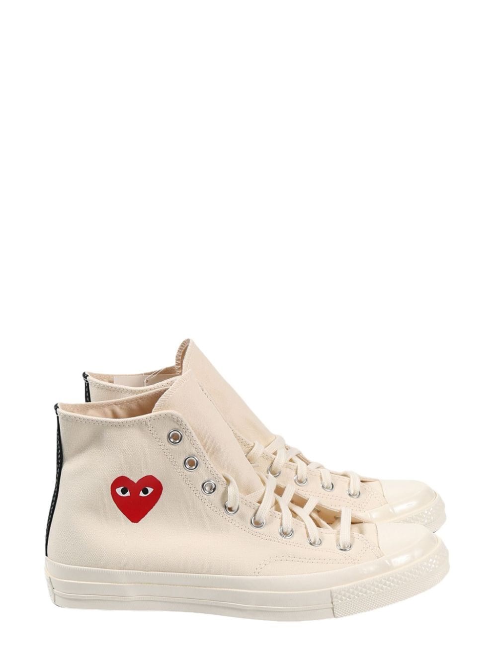 Comme Des Garçons Play Comme Des Garcons Play X Converse Single Heart Chuck 70 Sneakers In Neutral