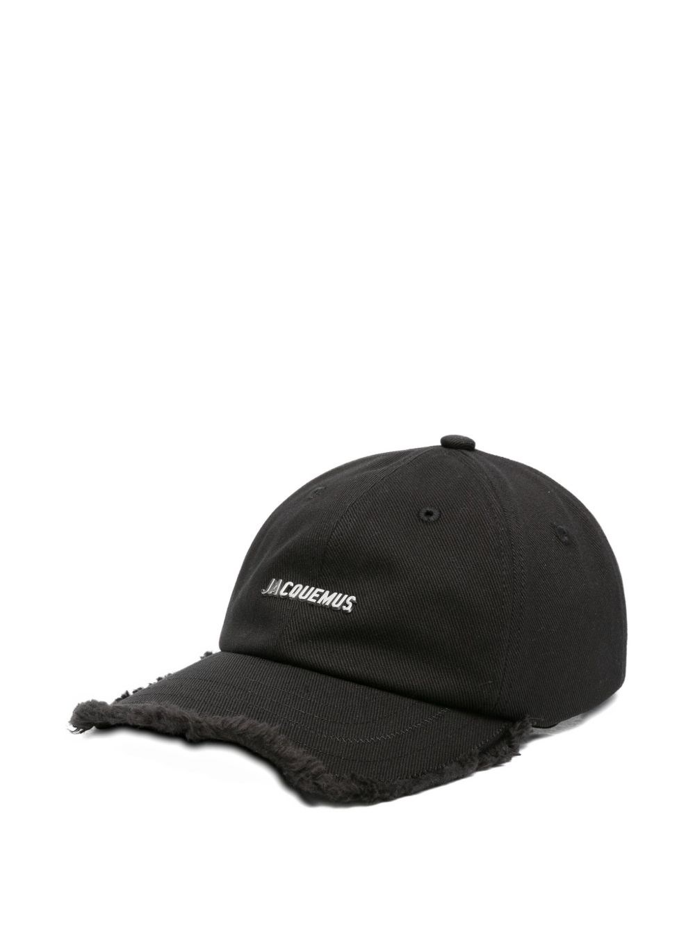 Jacquemus Le Casquette Artichaut Baseball Hat In Black