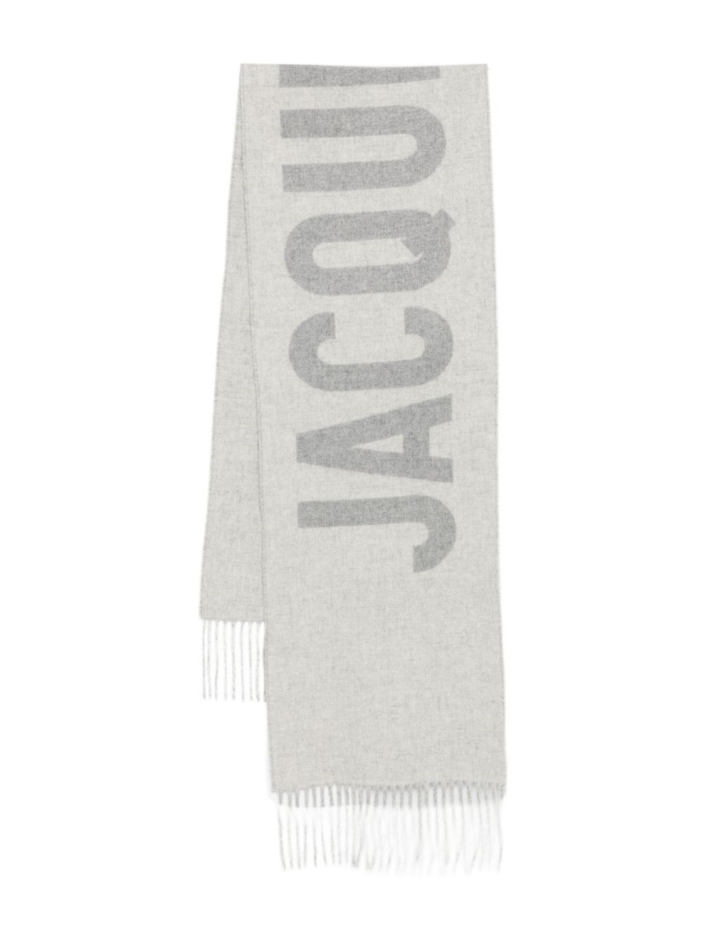 Jacquemus L'echarpe Scarf In Gray