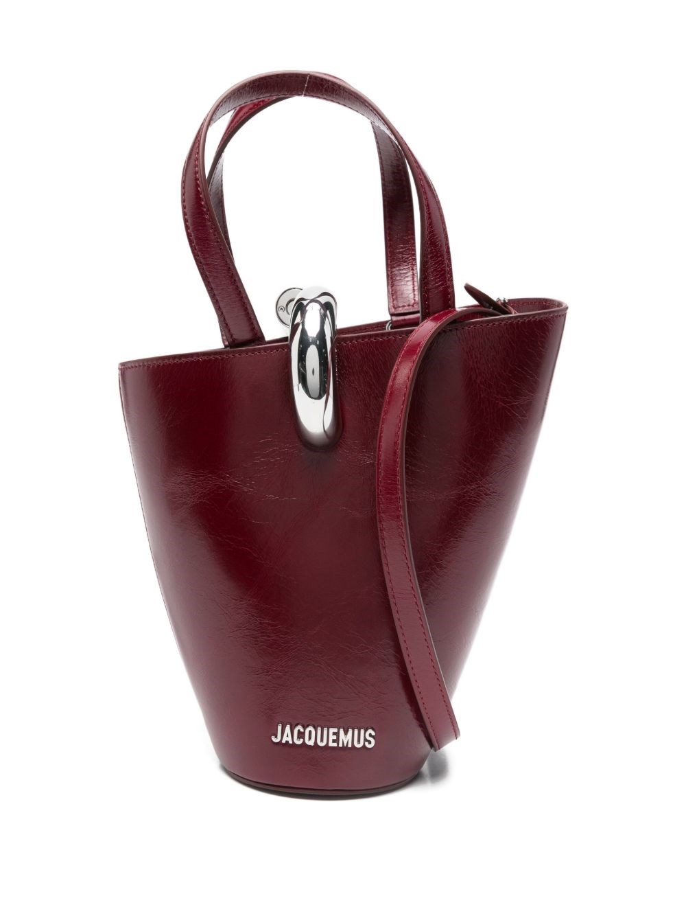 Jacquemus Le Petit Bambola Bag Handbags Bordeaux In Red
