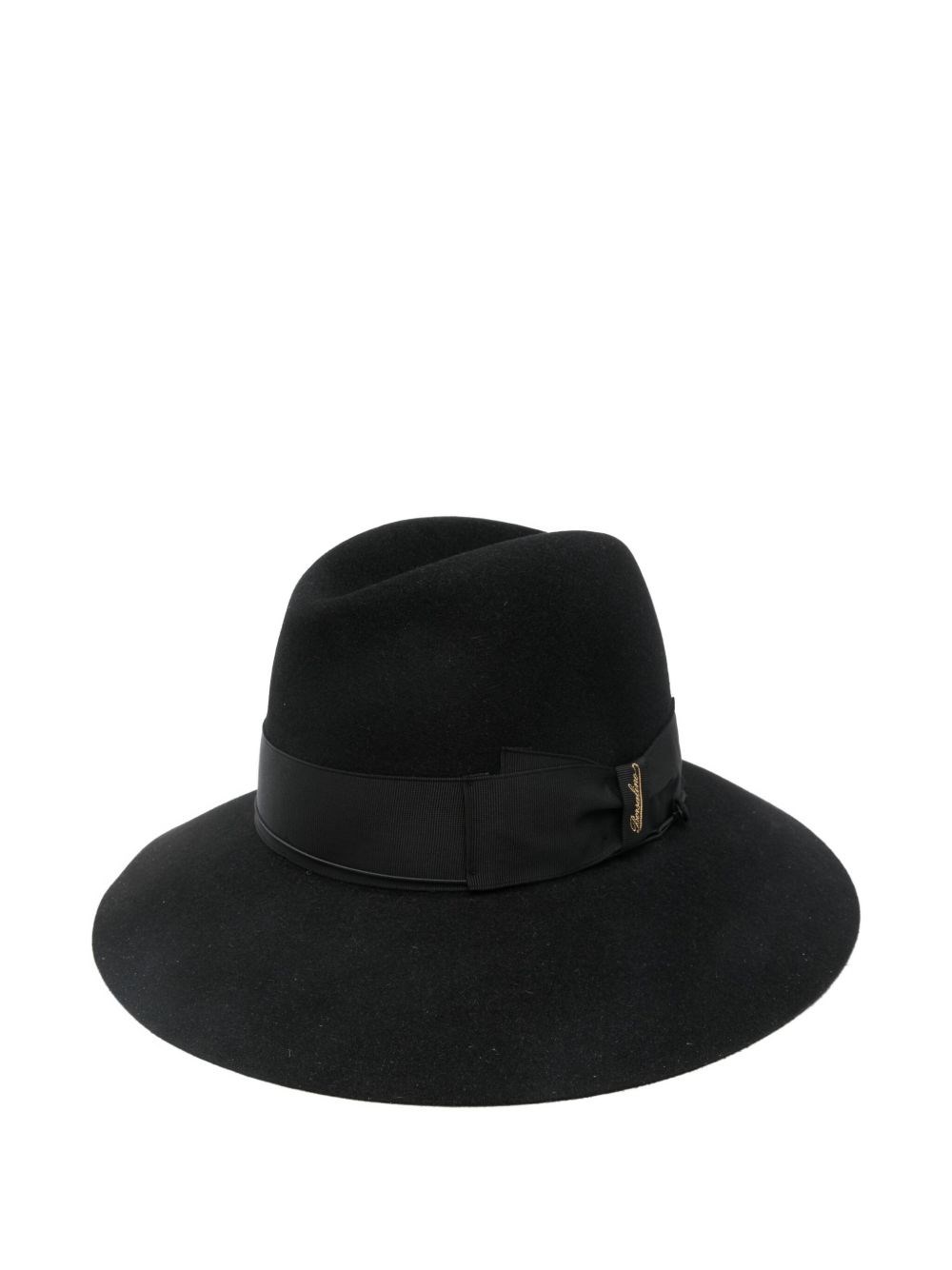 Borsalino Claudette Wool Hat In Black