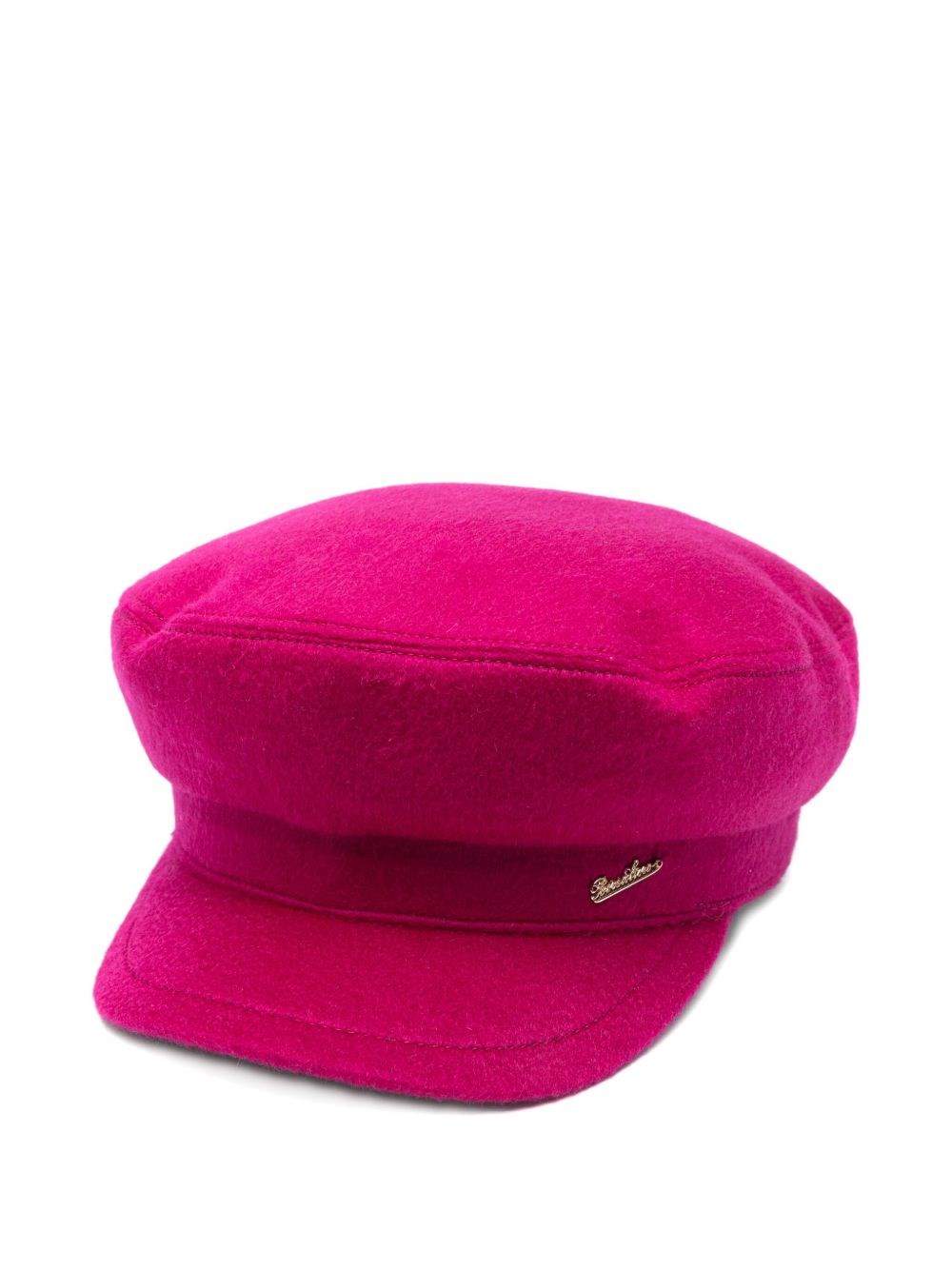 Borsalino Brest Cashmere Cap In Pink