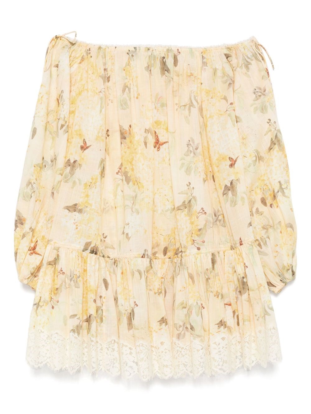 Cascadian Cotton Mini Dress - Zimmermann - Modalova