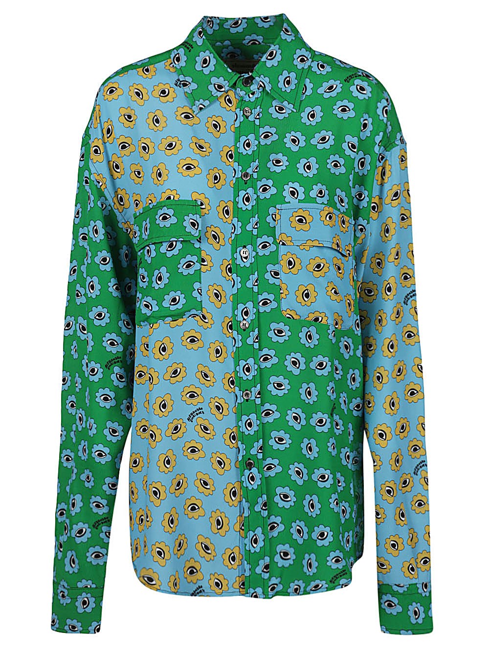 Printed Viscose Shirt - ALESSANDRO ENRIQUEZ - Modalova