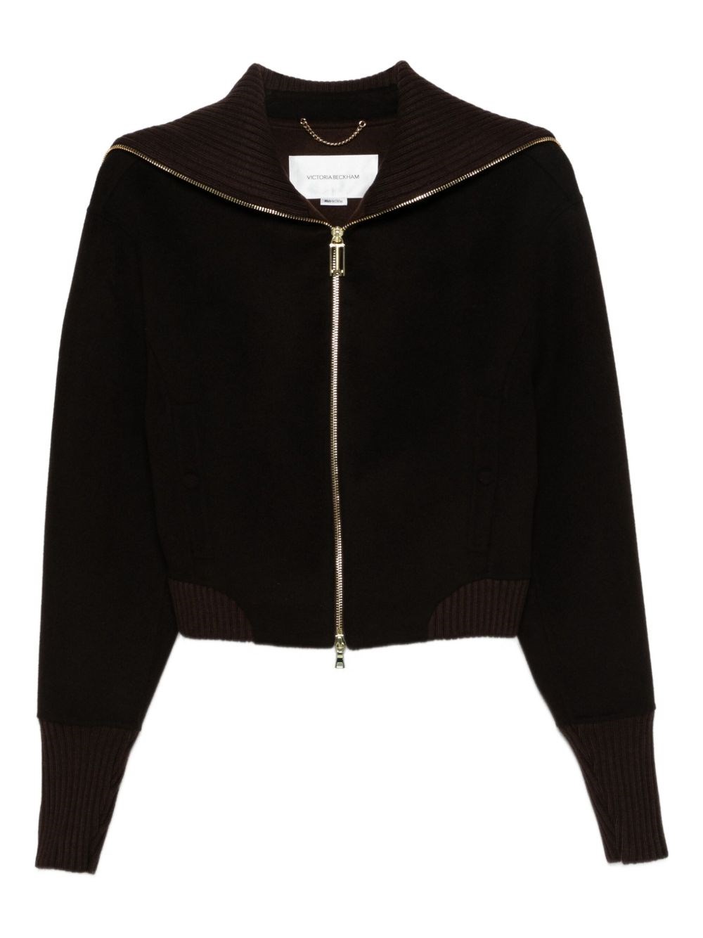Victoria Beckham Wool Bomber Jacket - Victoria Beckham - Modalova