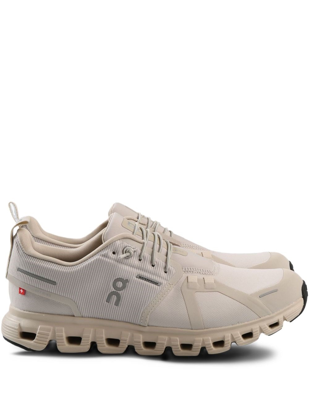 On Cloud 6 Waterproof Sneaker In White