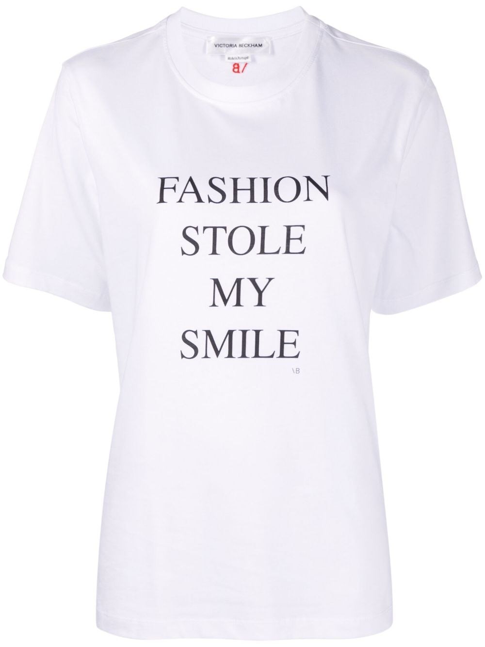 Fashion Stole My Smile T-Shirt - Victoria Beckham - Modalova