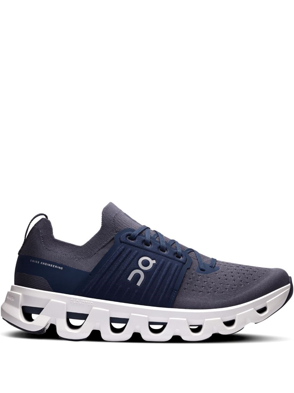On Breathable Textile Sneakers With Durable Rubber Sole In Blue