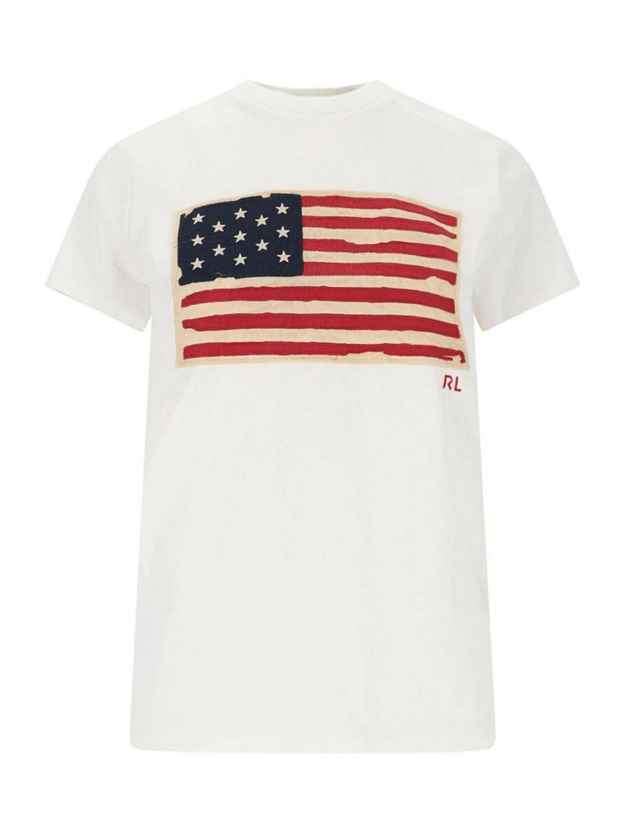 POLO RALPH LAUREN T-Shirt With Flag - POLO RALPH LAUREN - Modalova