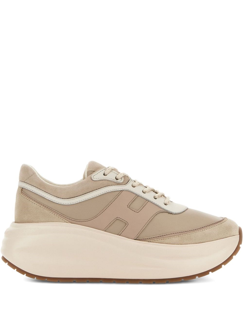 Hogan H696 Leather Sneakers - Hogan - Modalova