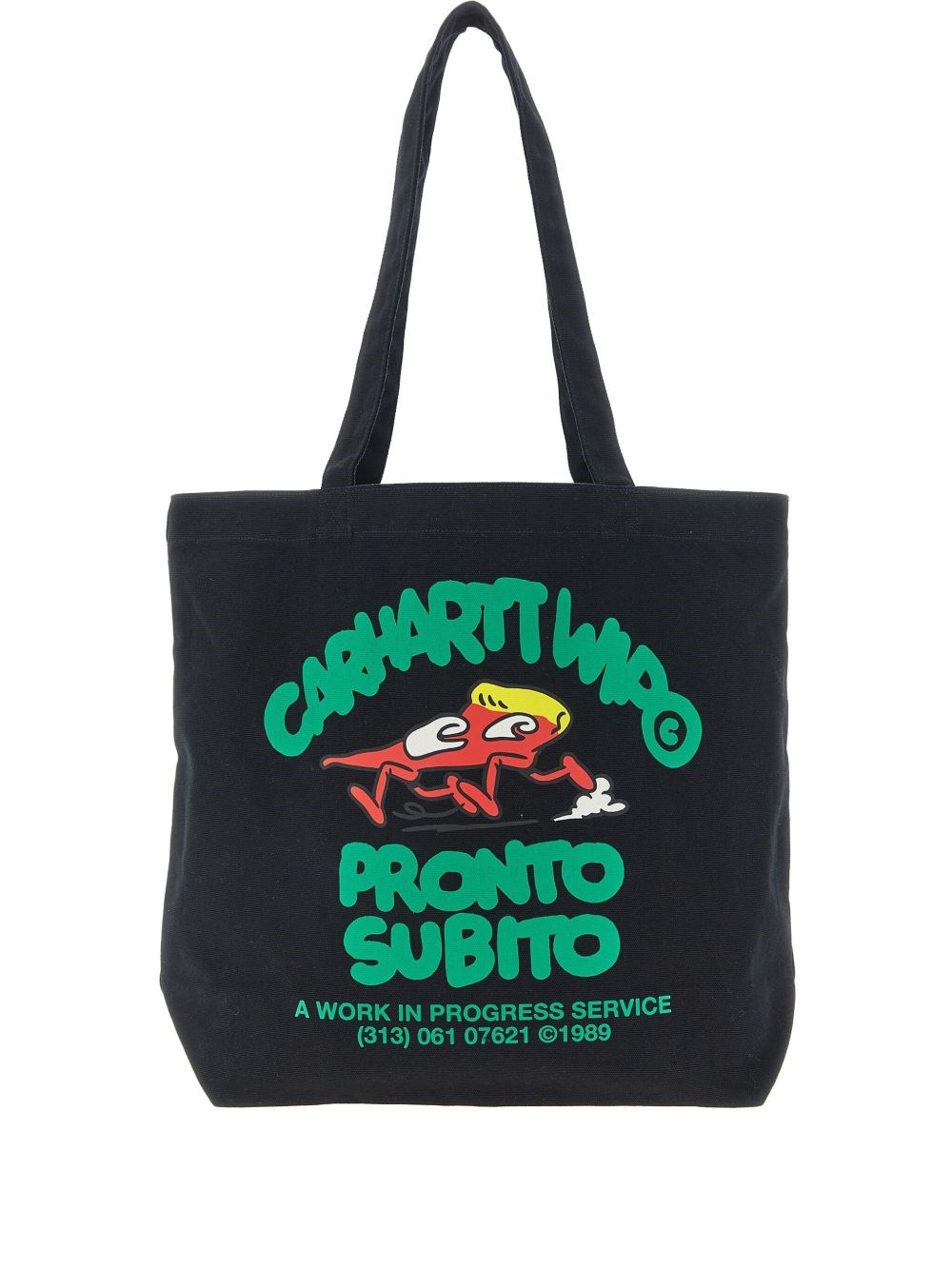 Carhartt Wip Tote Bag With Print In Multi