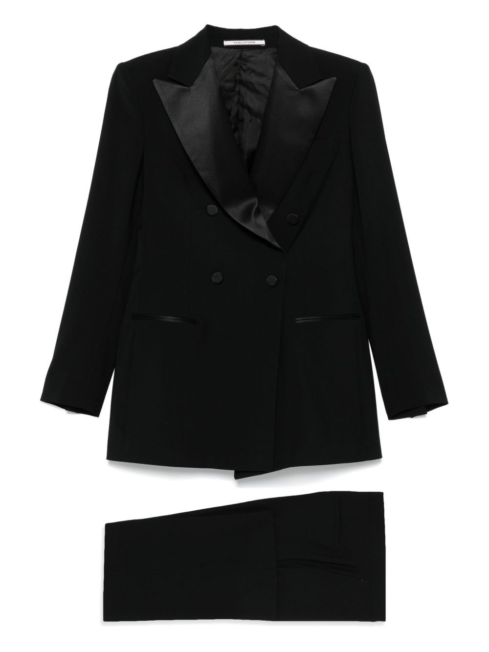 Tagliatore Wool Smoking Suit