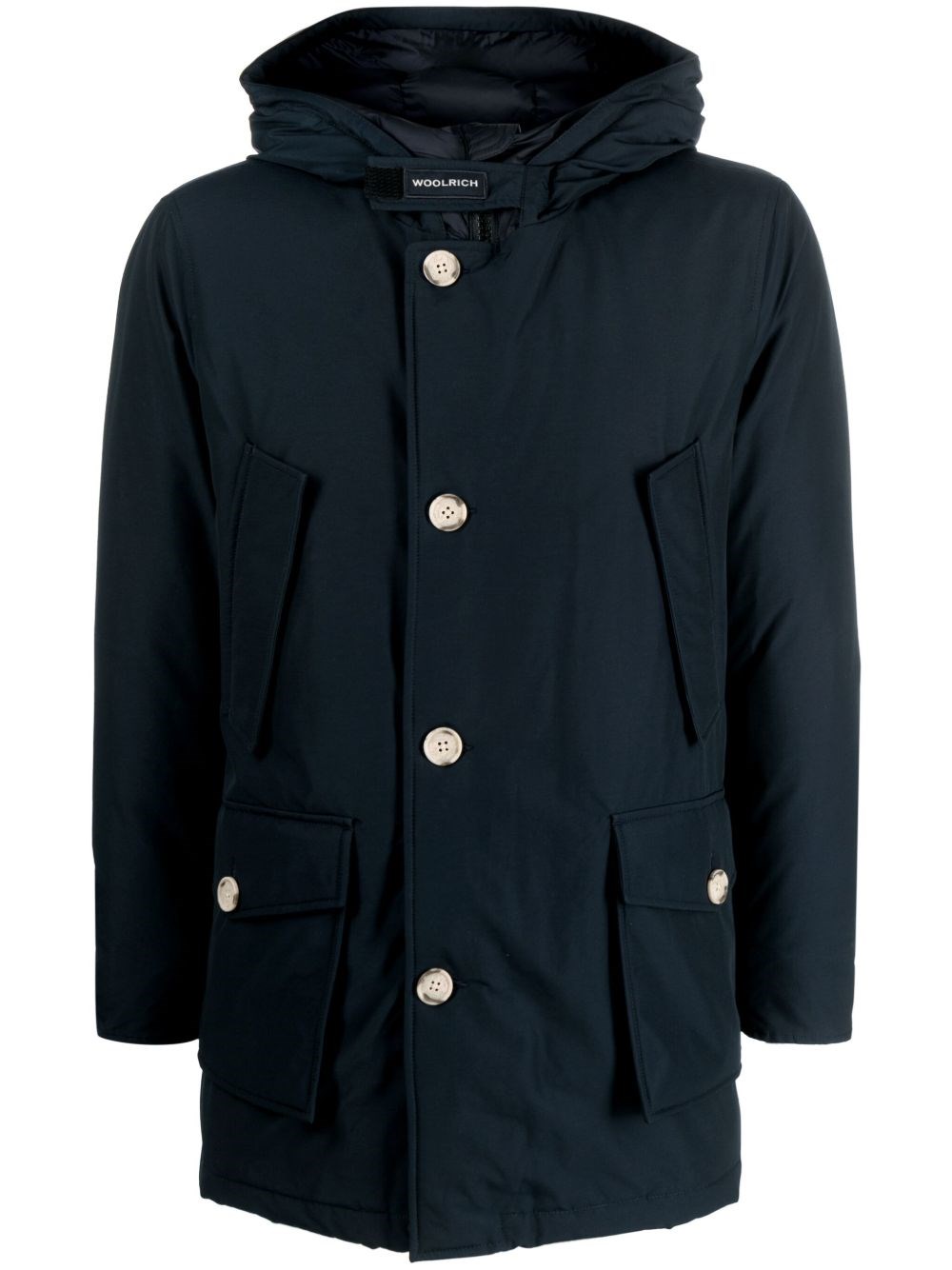 Woolrich Logo Parka - Woolrich - Modalova