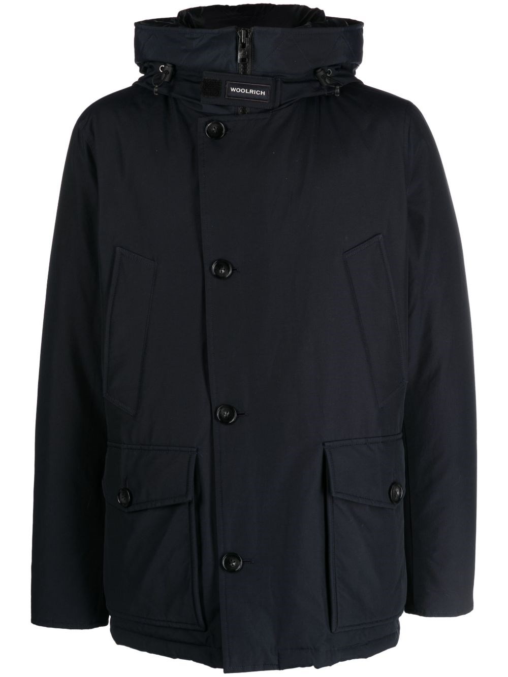 Woolrich Logo Parka - Woolrich - Modalova