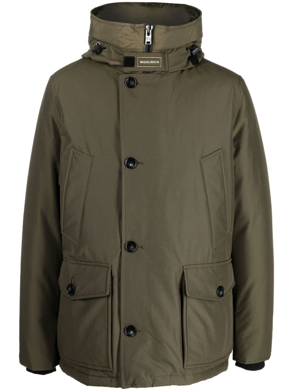 Woolrich Logo Parka - Woolrich - Modalova
