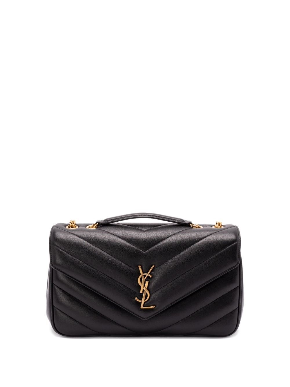 Saint Laurent Loulou Medium Leather Shoulder Bag