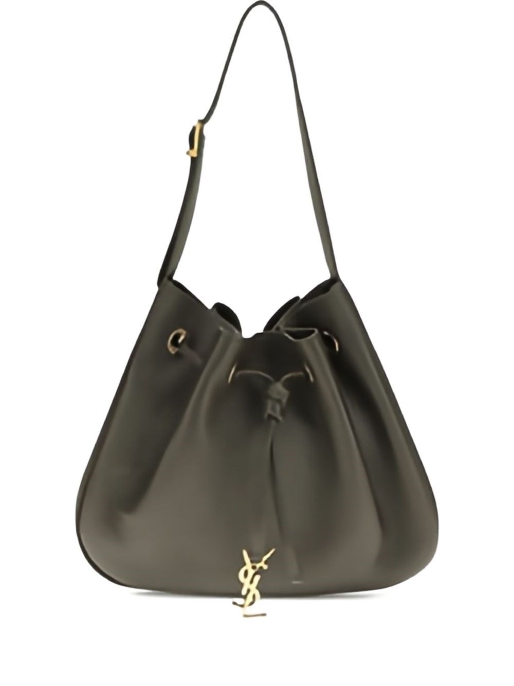 Saint Laurent Paris Vii Small Leather Hobo Bag