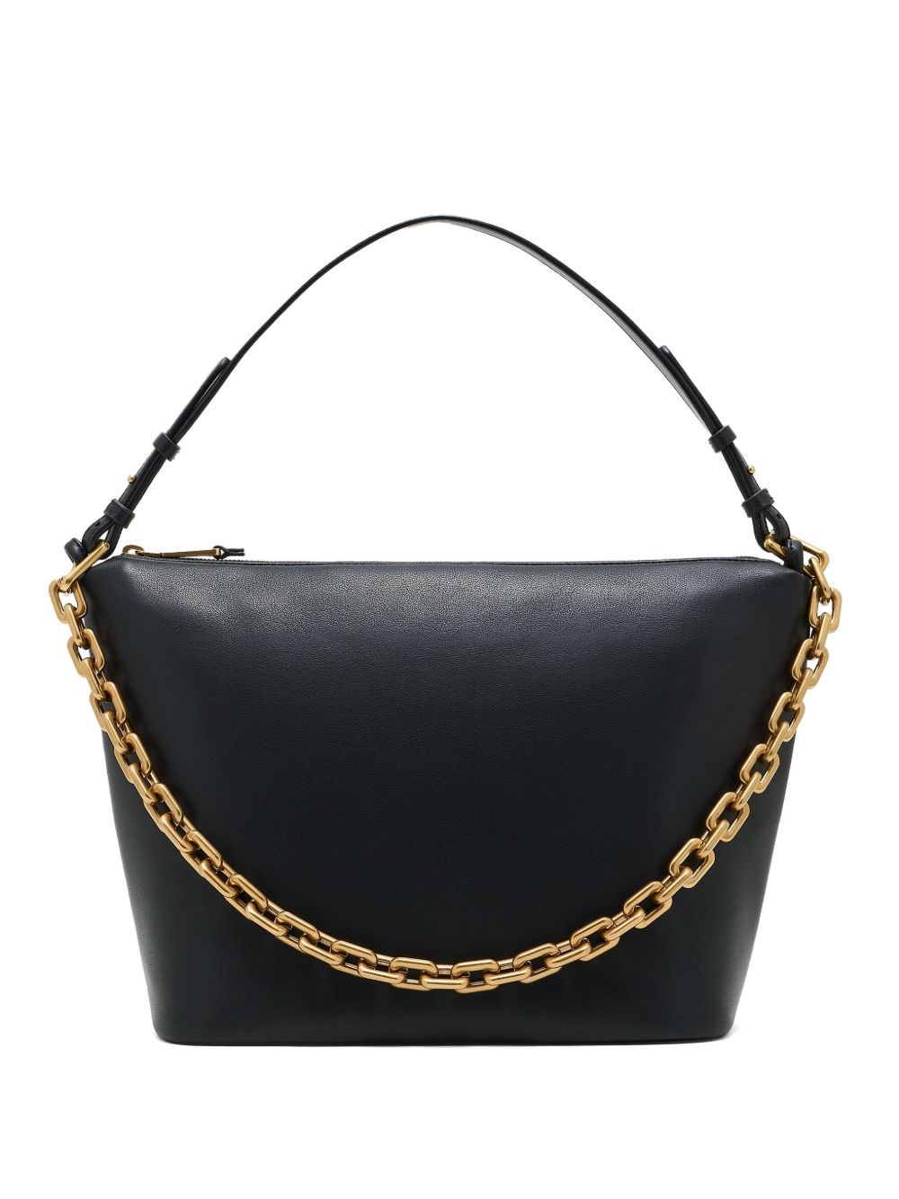 Leather Medium Hobo Bag - Emporio Armani - Modalova
