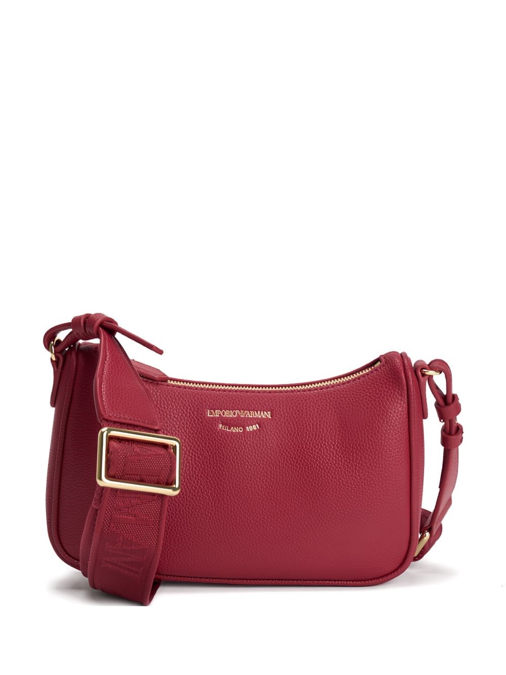 Emporio Armani Baguette Shoulder Bag In Brown