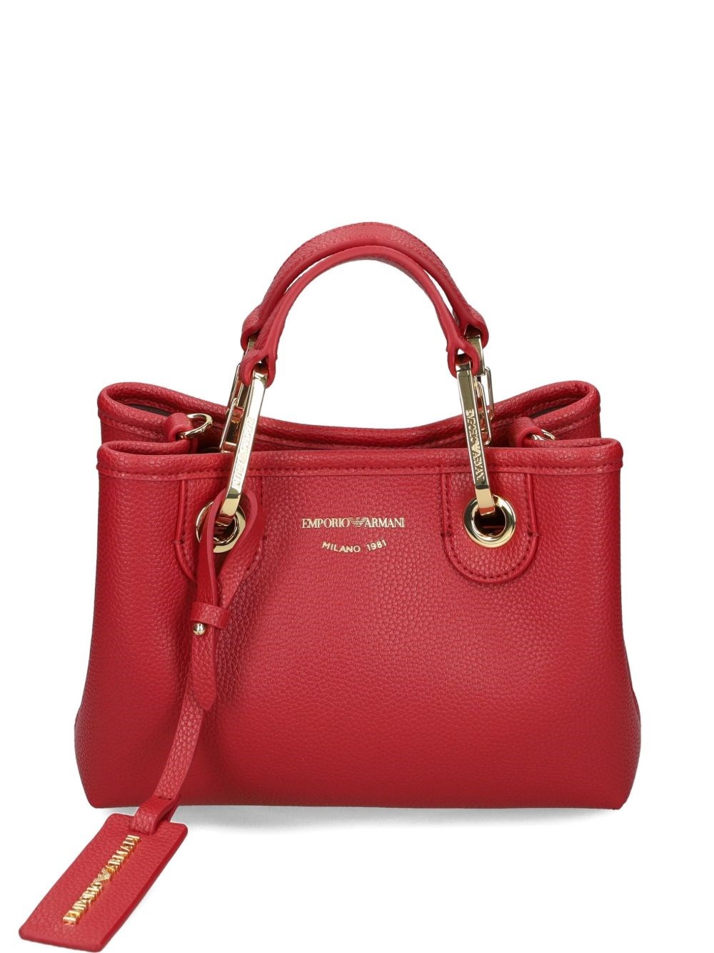 Emporio Armani My Ea Xs Shopping Bag In Red