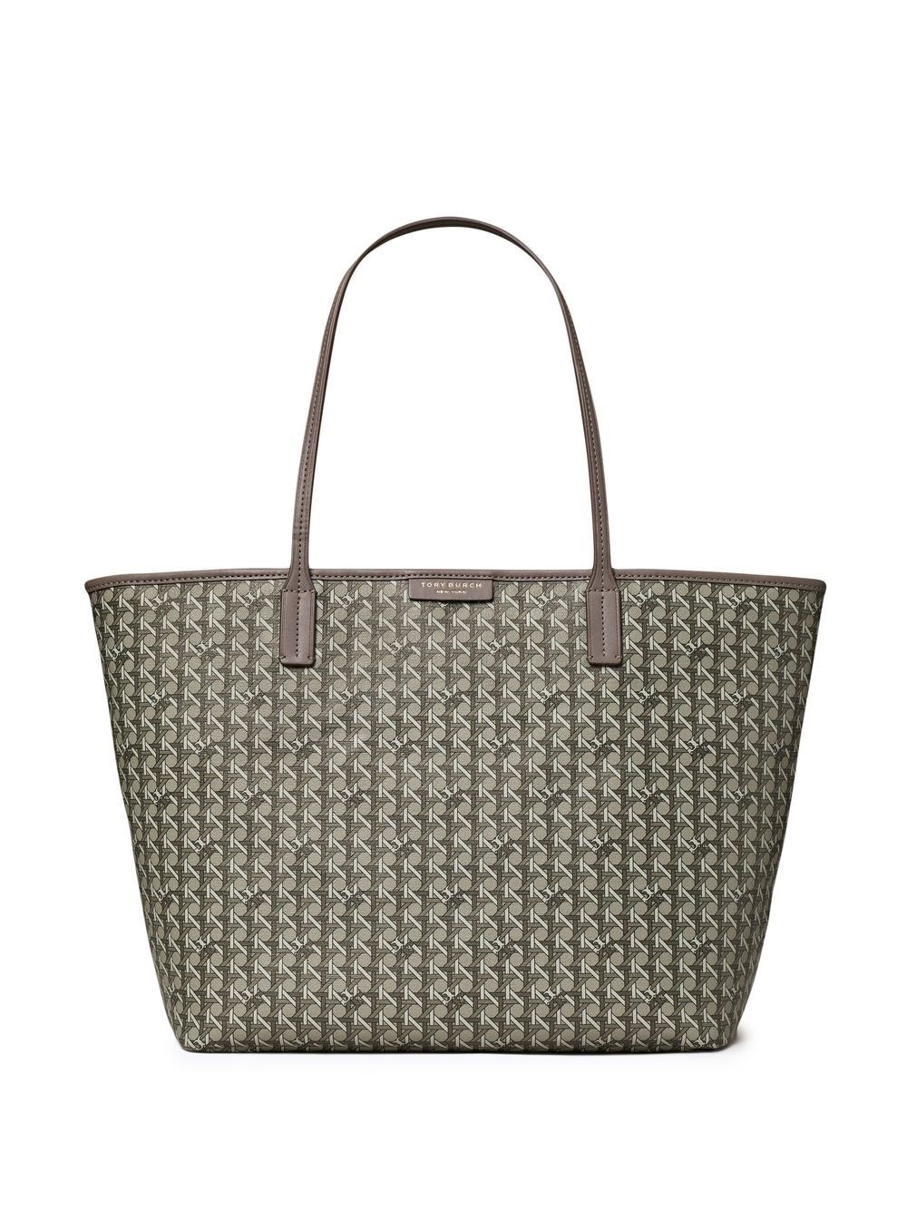 Tory Burch Ever-ready Cotton Tote Bag In Gray