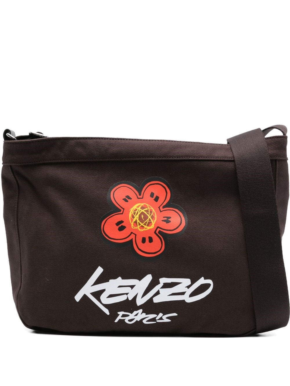 Logo Cotton Crossbody Bag - KENZO FUTURA - Modalova