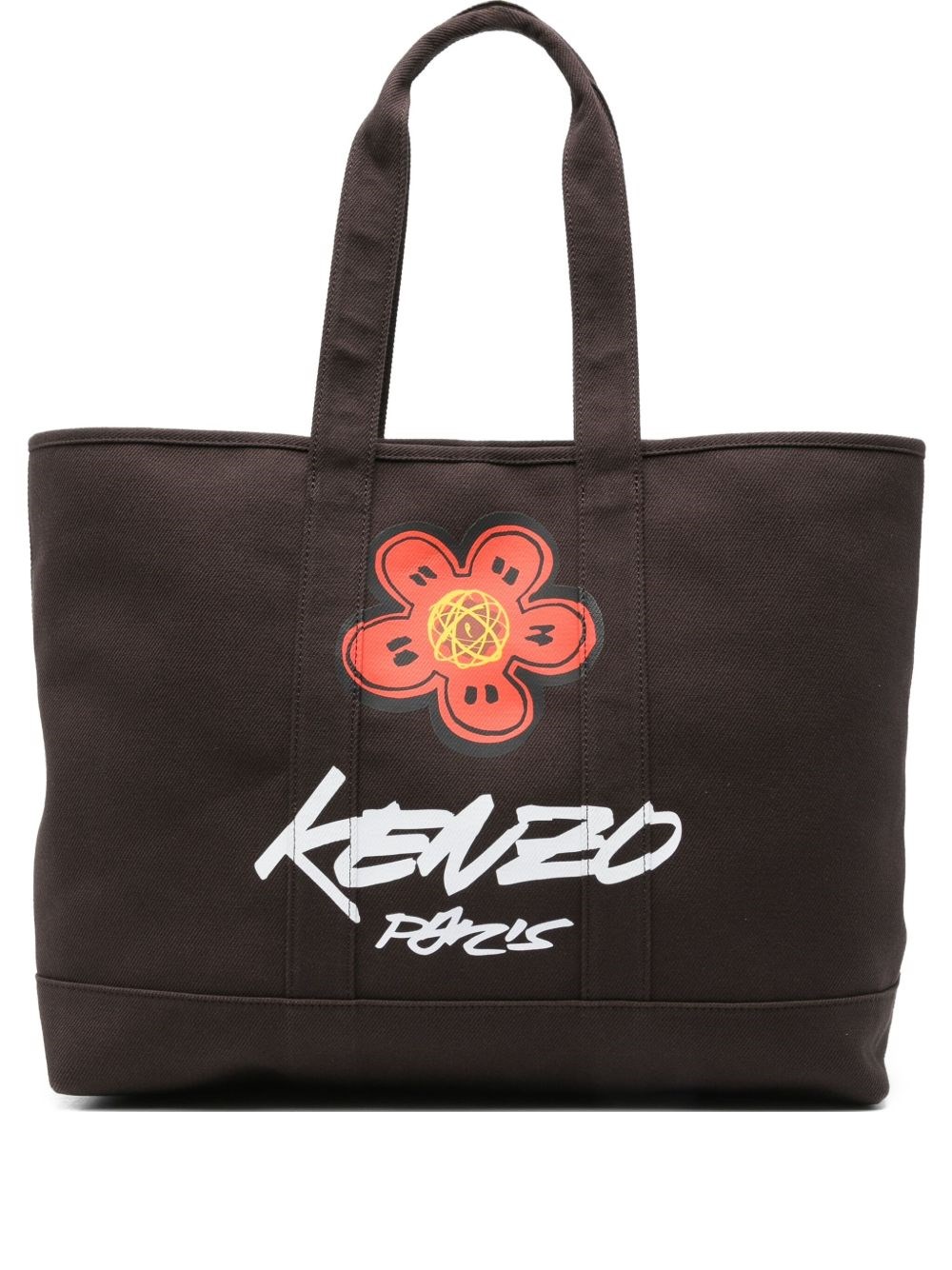 KENZO FUTURA Logo Cotton Tote Bag - KENZO FUTURA - Modalova