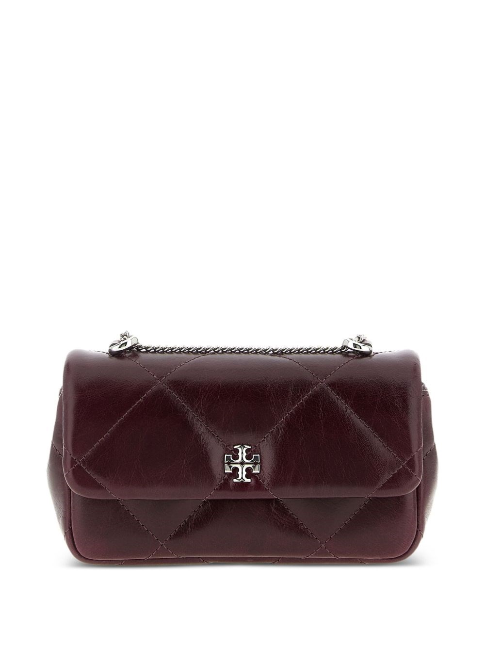 Tory Burch Kira Diamond Convertible Shoulder Bag In Red