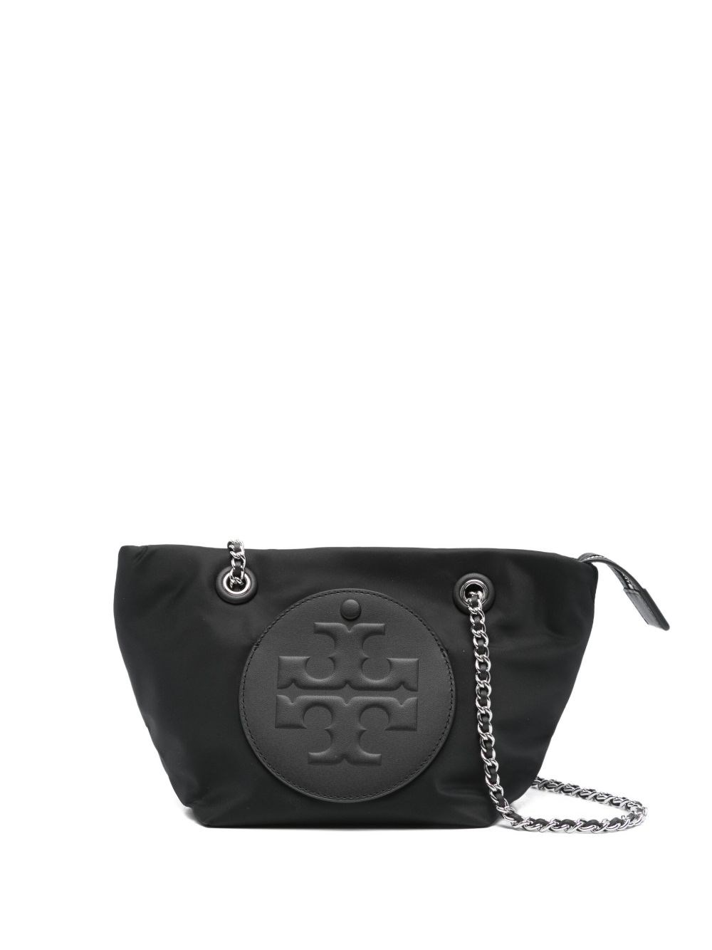 Tory Burch Ella Small Nylon Tote In Black