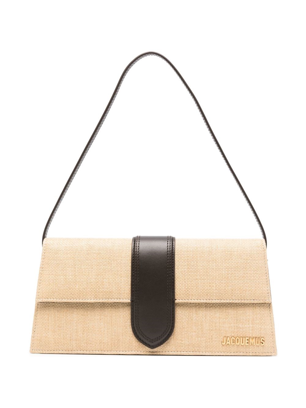 Jacquemus The Long Bambino Shoulder Bag In Sand