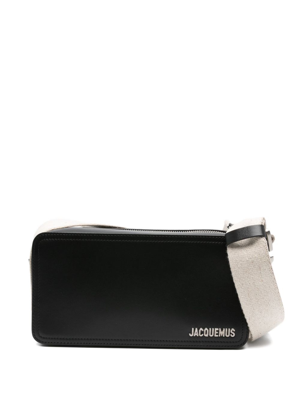 Jacquemus Le Cuerda Horizontal Crossbody Bag In Black