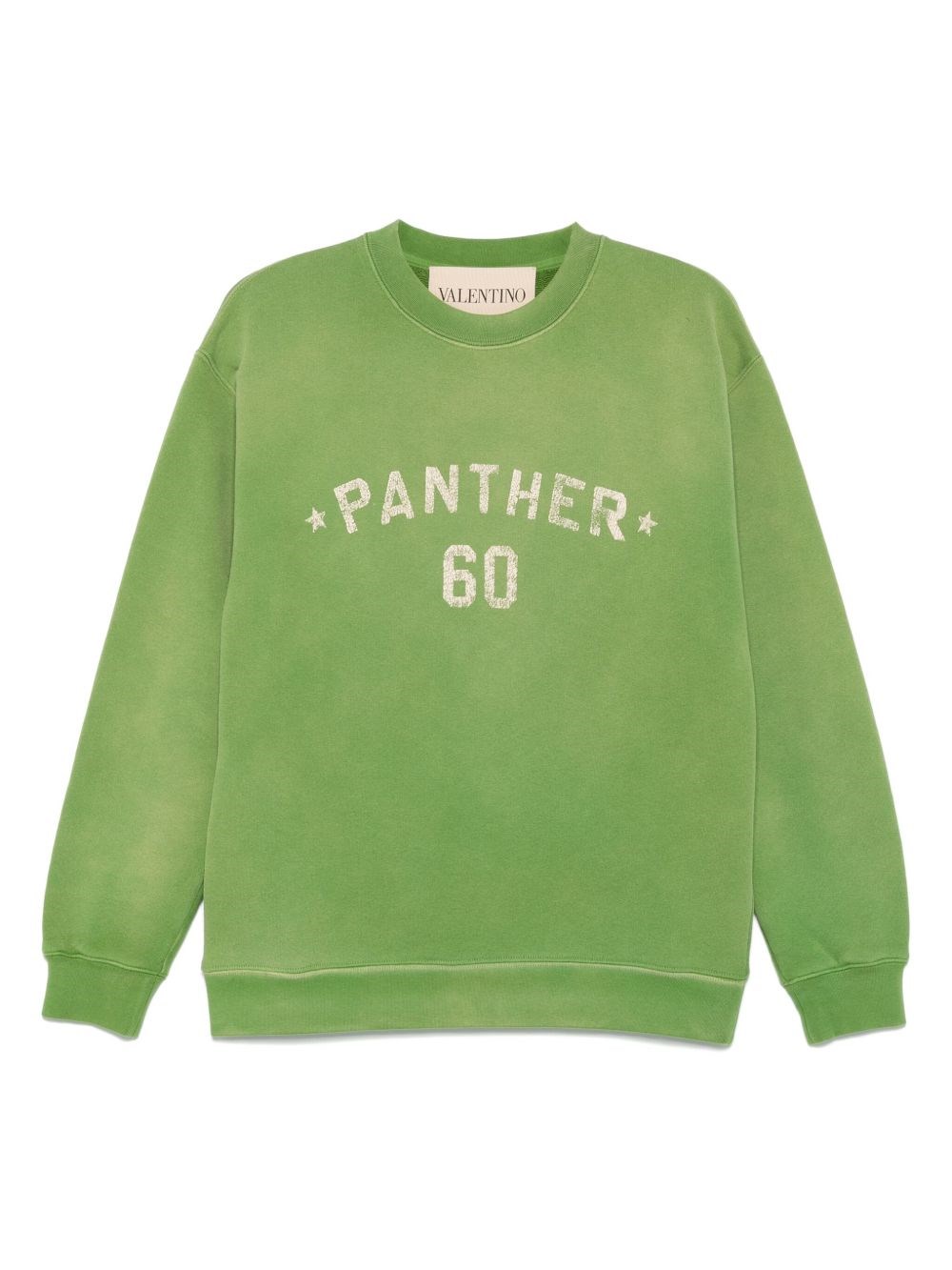 Valentino Garavani Pure Cotton Sweatshirt In Green