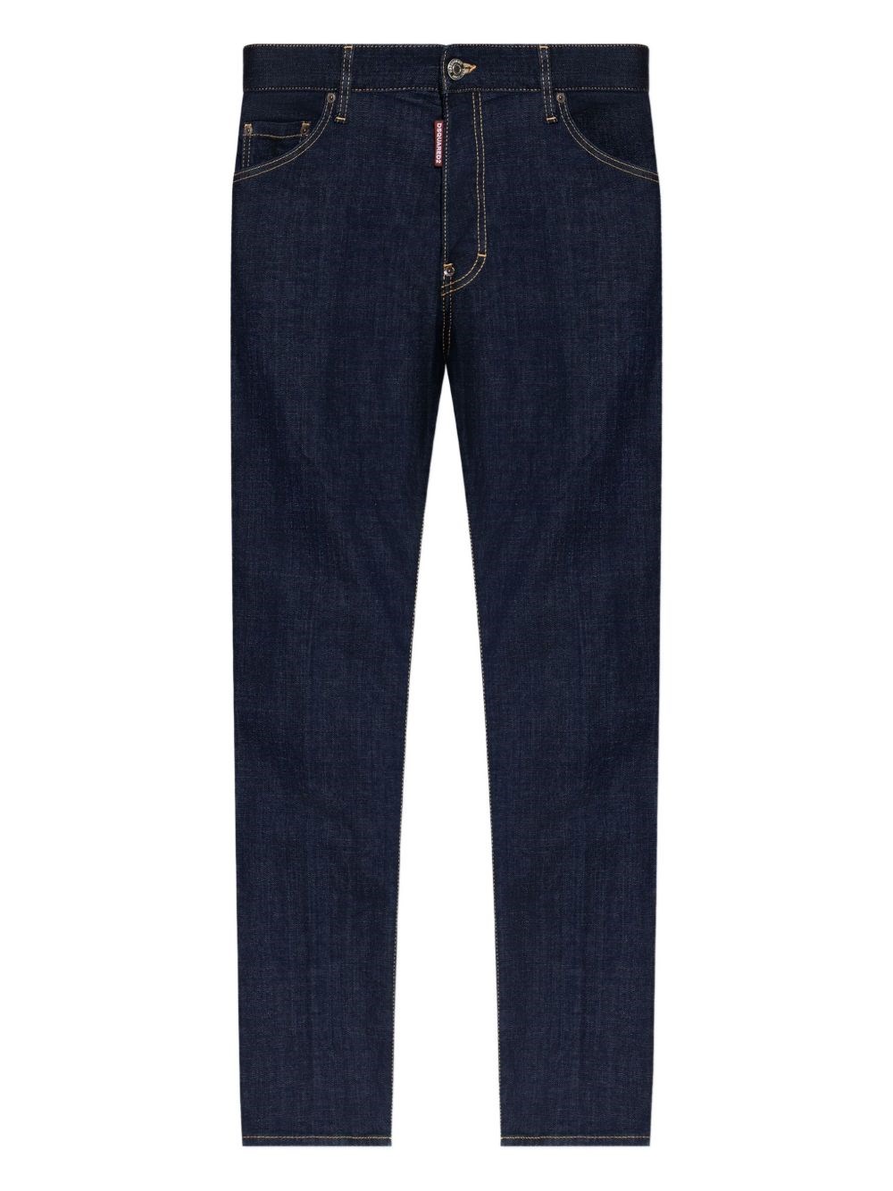 Dsquared2 Men Cool Guy Jeans With Contrasting Stitching In Blue