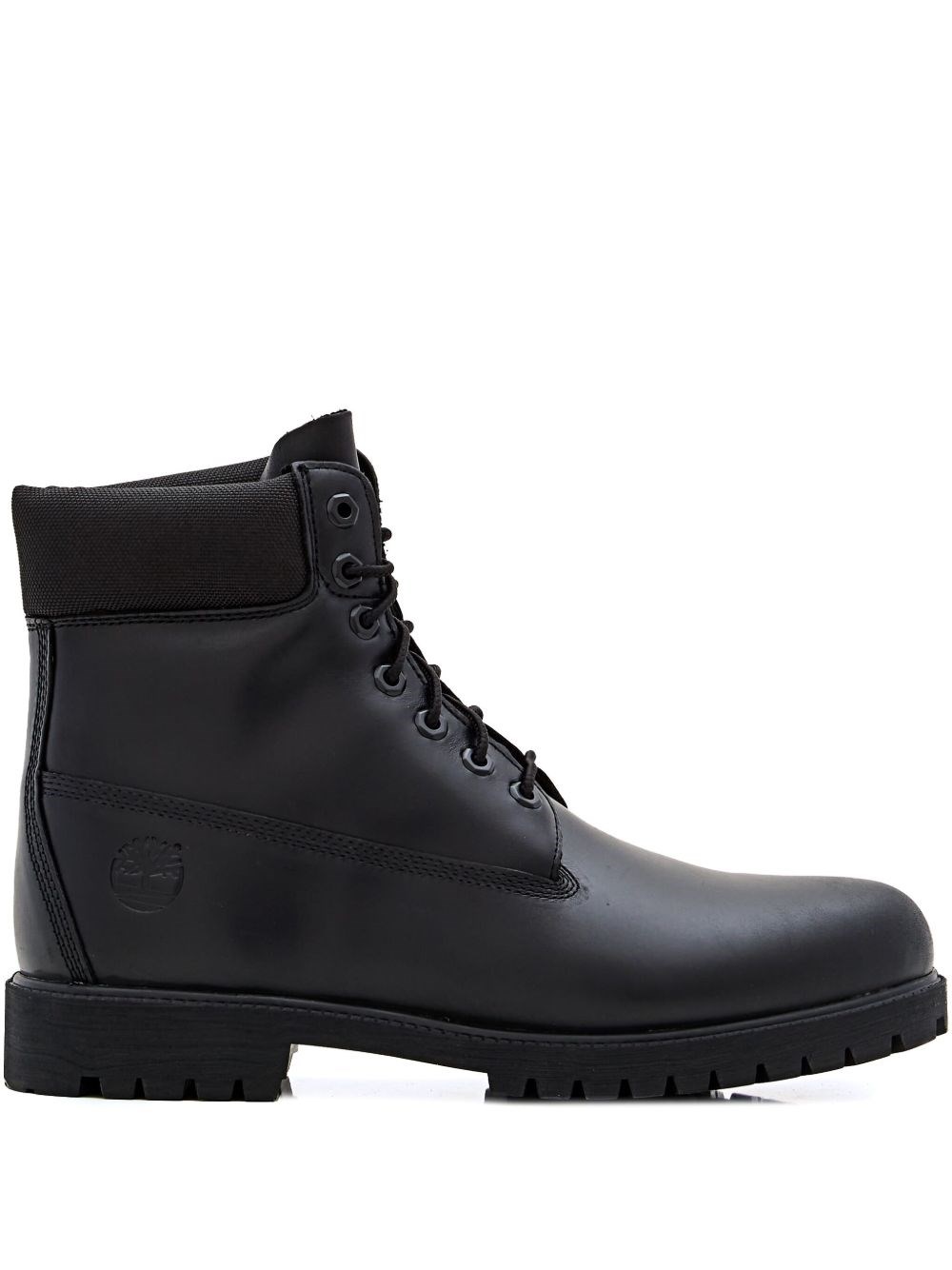 Timberland Heritage 6 Inch Lace Up Waterproof Boot In Black