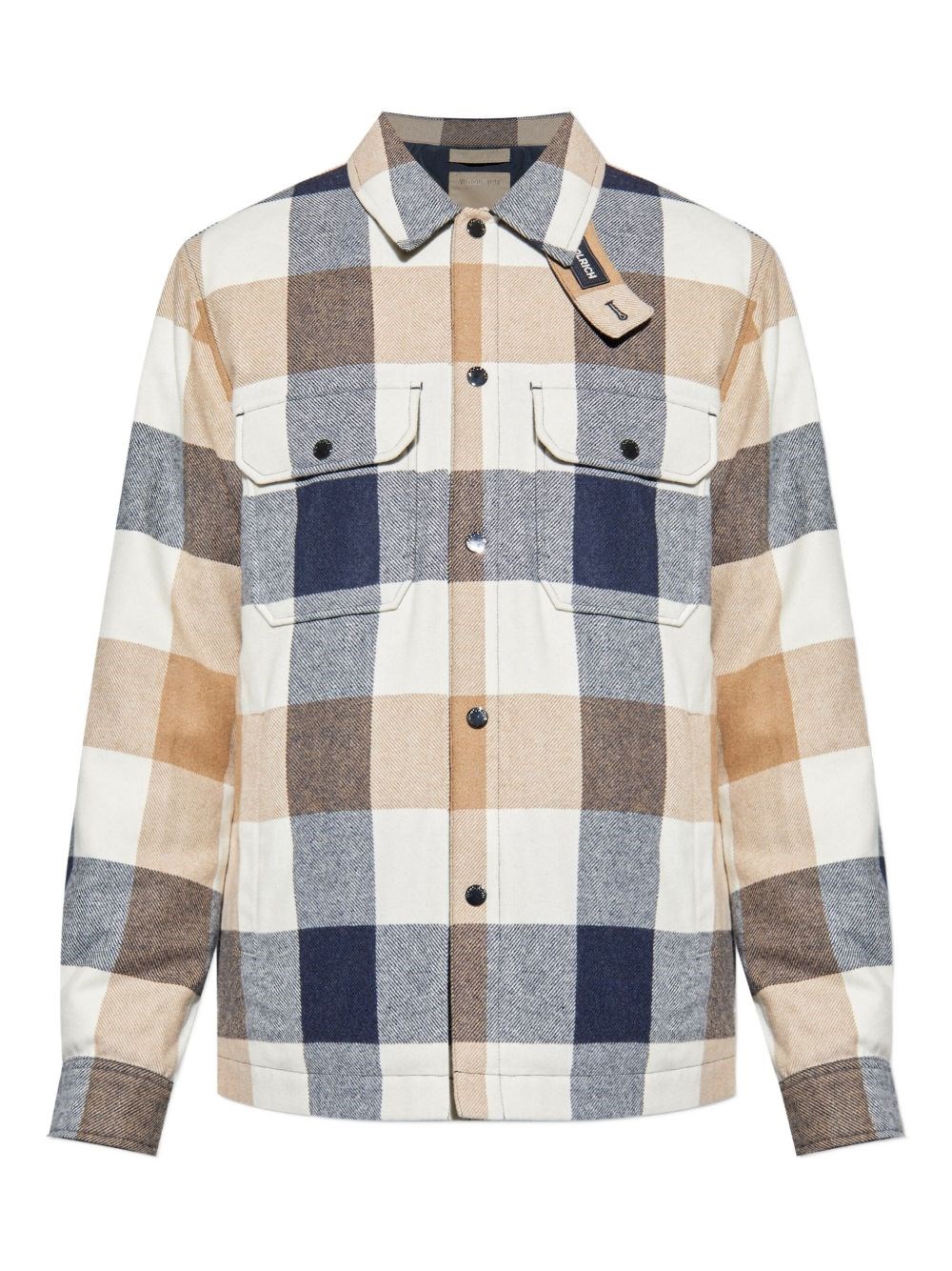 Woolrich Checked Shirt Jacket - Woolrich - Modalova