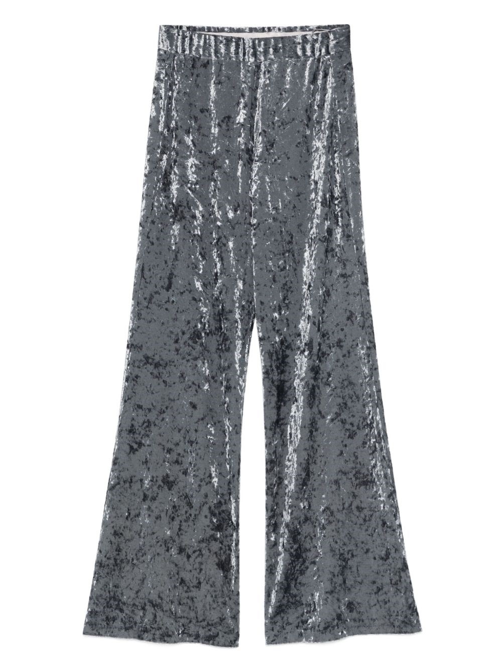 Velvet High-Waisted Trousers - Forte Forte - Modalova