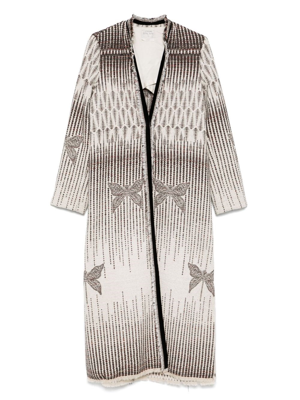 Forte Forte Long Coat In White