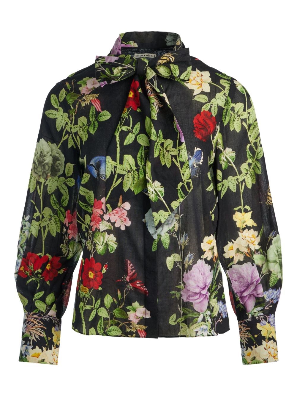 ALICE+OLIVIA Lloyd Cotton Blouse - ALICE+OLIVIA - Modalova