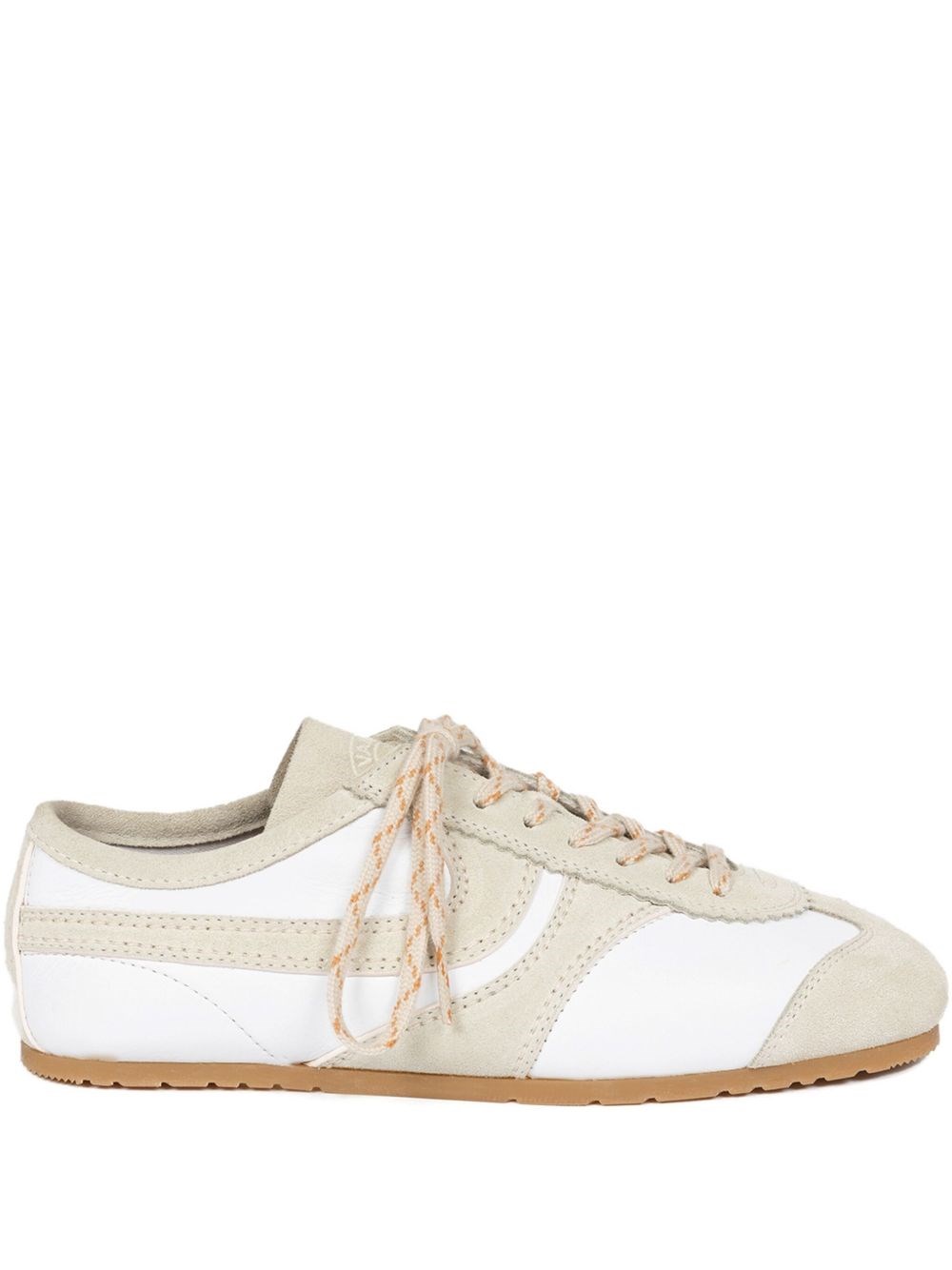 Dries Van Noten Capsule Leather Sneakers In White