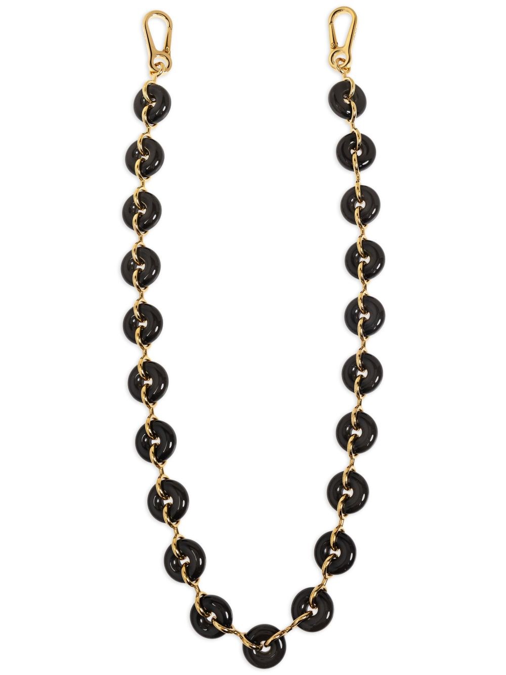 Loewe Donut Chain Strap In Black