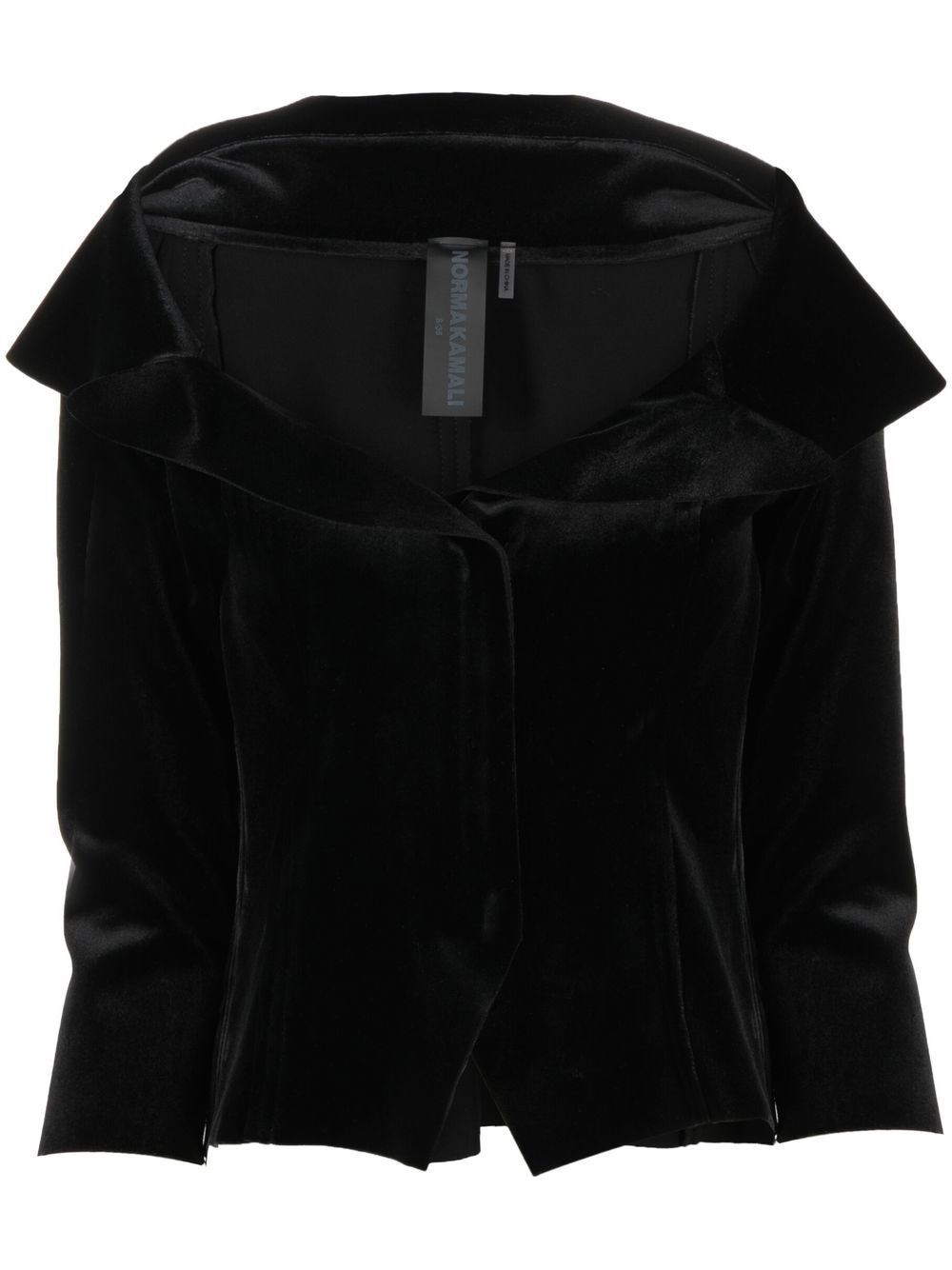 Single-Breasted Blazer Jacket - Norma Kamali - Modalova