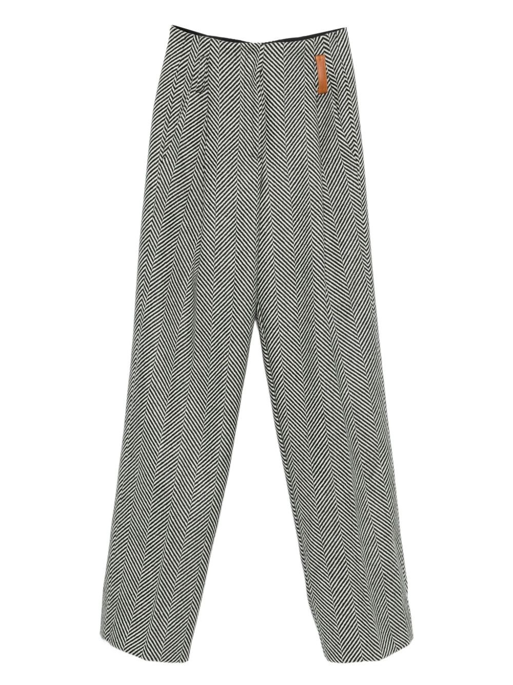 Forte Forte Wool Trousers In Multi