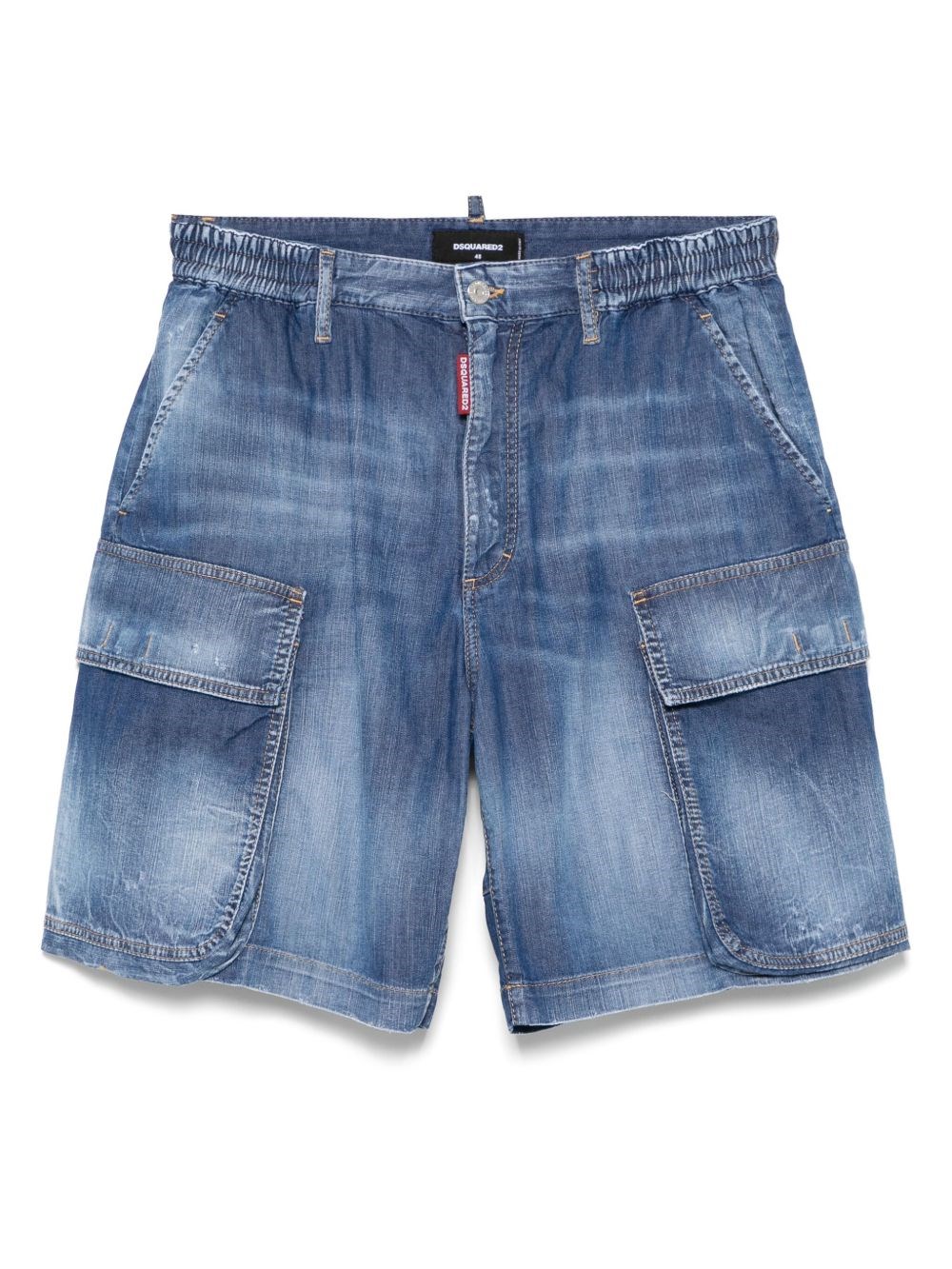 Dsquared2 Denim Cargo Short - Dsquared2 - Modalova