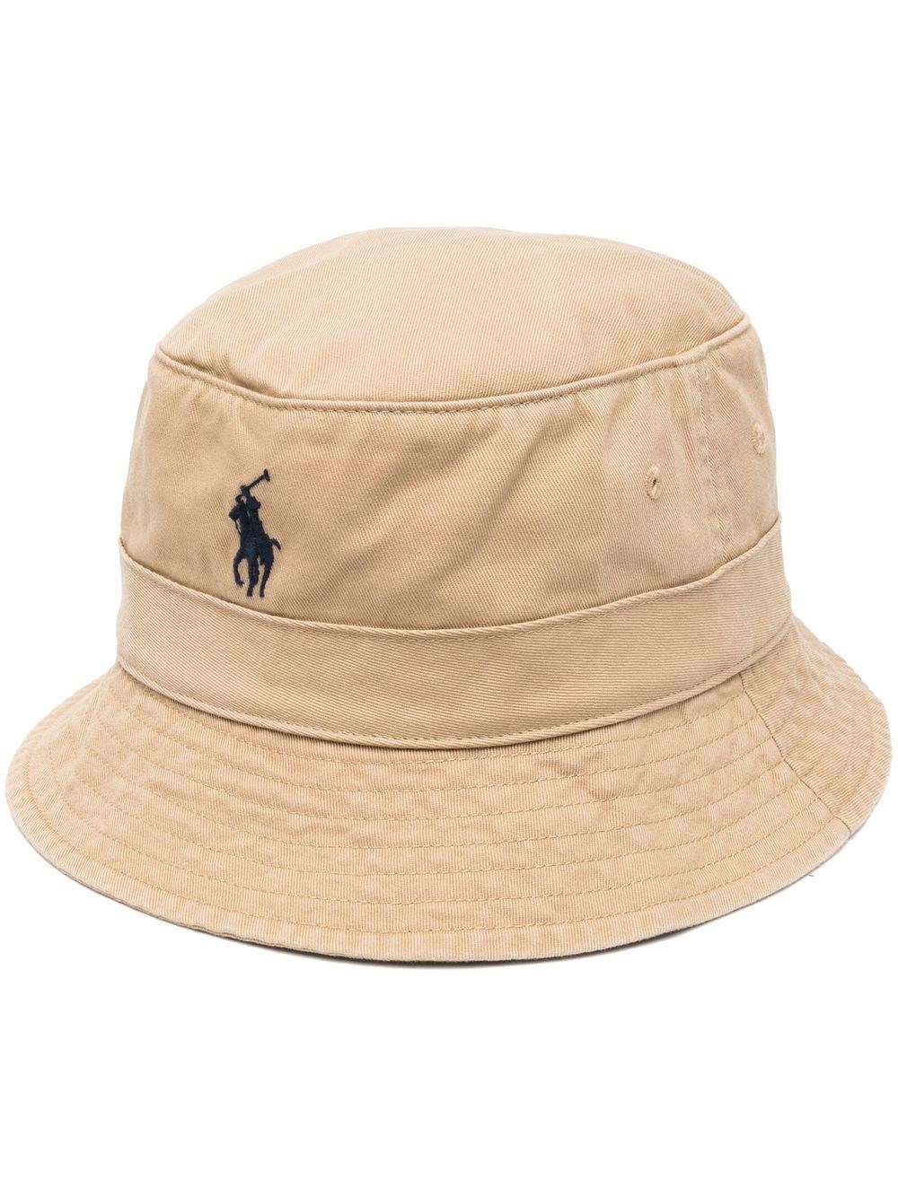Bucket Hat With Logo - POLO RALPH LAUREN - Modalova
