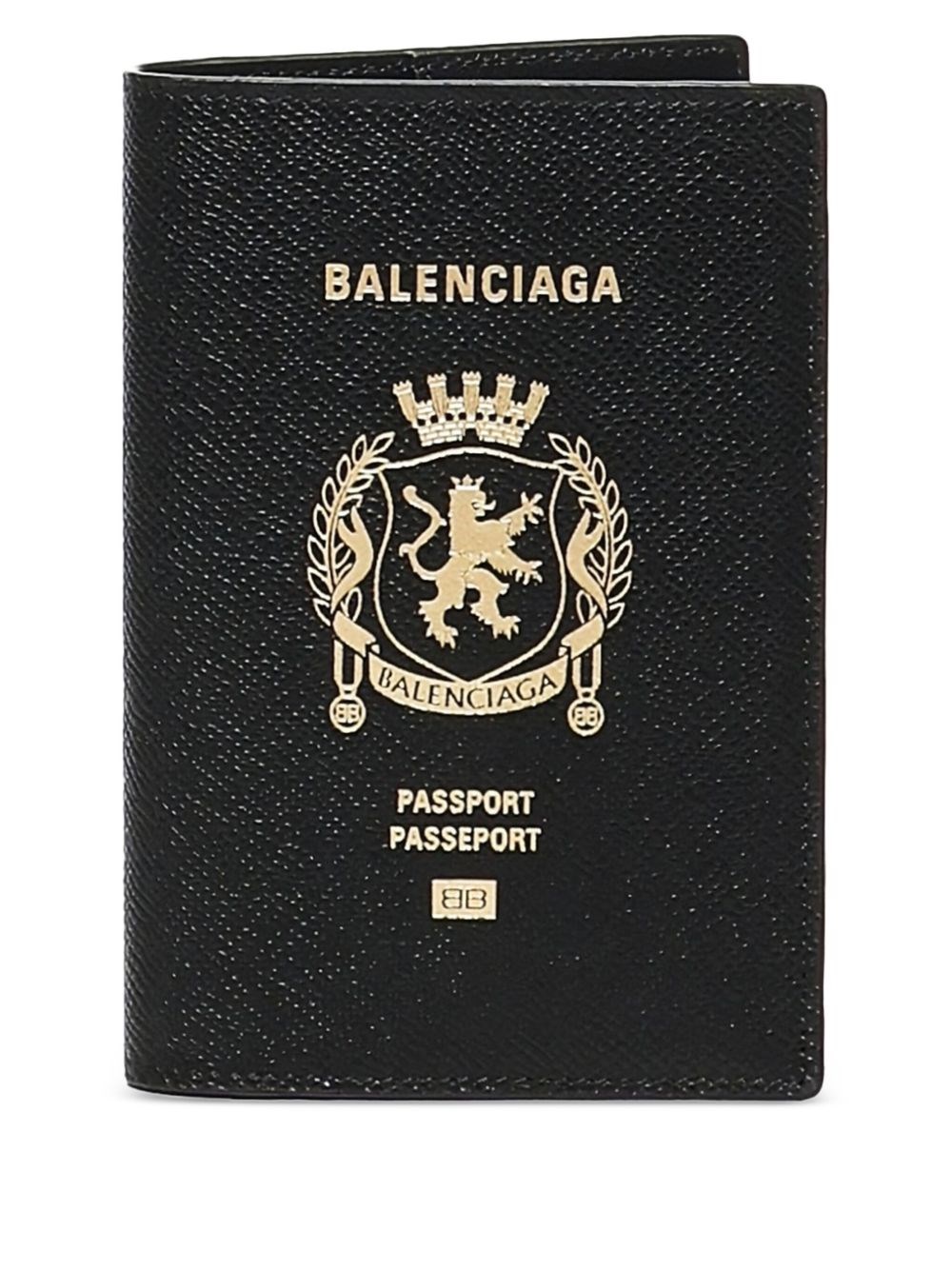 Balenciaga Leather Passport Holder - Balenciaga - Modalova
